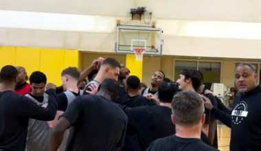 Miami HEAT via IG: “Last practice of the year got them wildin’ out 😂🔥 ”