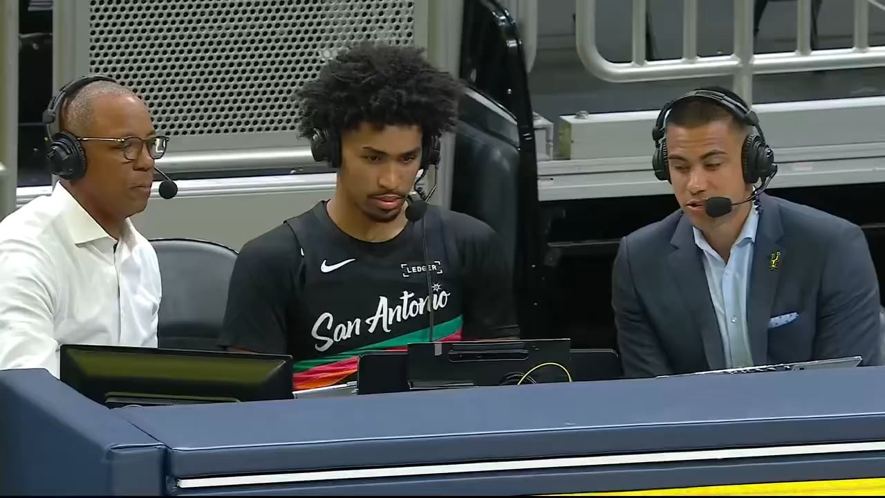 SPURS LIVE - Dylan Postgame (1/2 @IND)