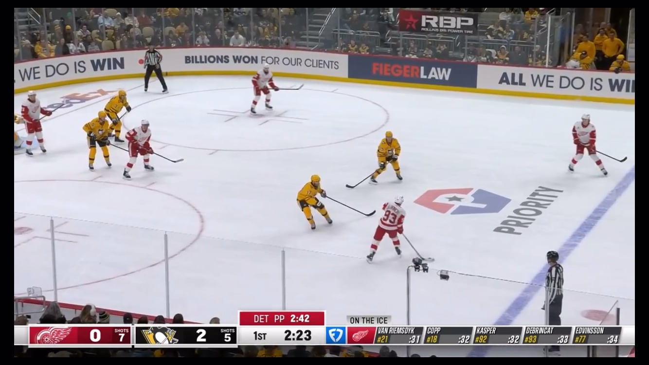 KASPER with a blast from the point, JVR the tip for the PPG