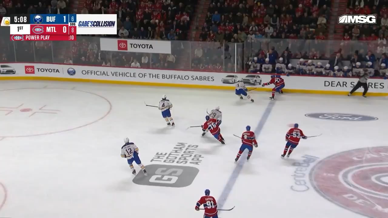 Beck Malenstyn with his best Jason Pominville impression