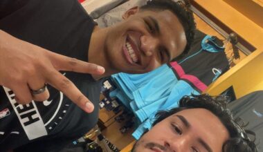 Ran into Dru Smith at the Heat Store today