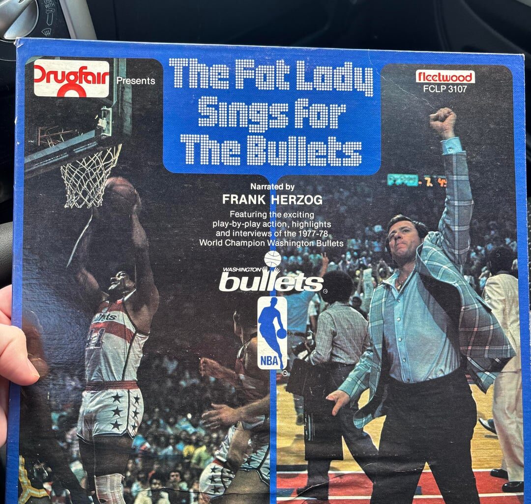 Washington Bullets Vinyl