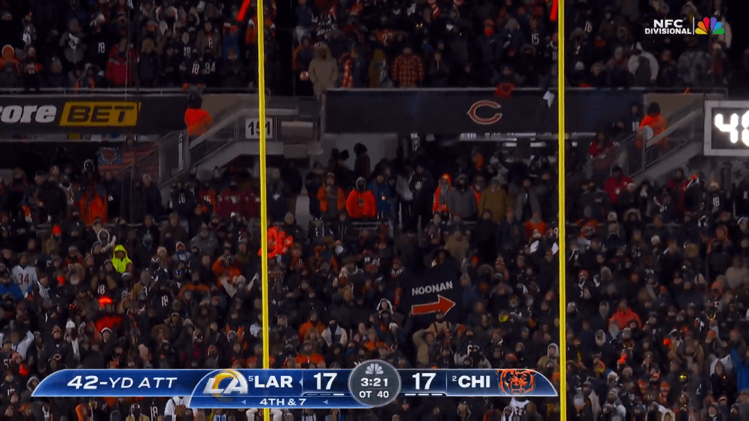 THE RAMS WIN IN OVERTIME TO ADVANCE TO THE NFC CHAMPIONSHIP