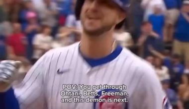 POV: you get through Ohtani, Betts, Freeman, and this demon is next.