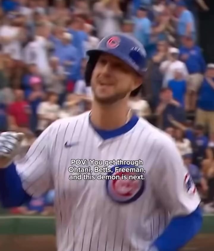 POV: you get through Ohtani, Betts, Freeman, and this demon is next.