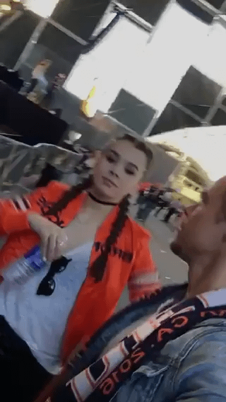 A video of Bills QB Josh Allen's wife Hailee Steinfeld has resurfaced online and gone viral of her dancing in full Bronocs fan gear.