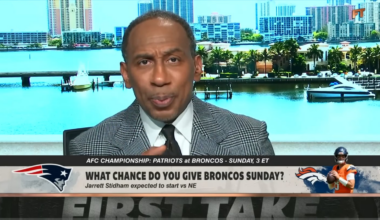 Im with Stephen A on this one.