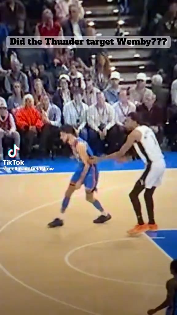 Really good breakdown is OKC attacking The Spurs