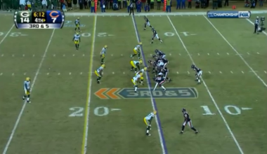 15 years ago today, BJ Raji picks off Caleb Hanie on the way to a victory in the NFCCG. The Packers would go on to defeat the Steelers in Super Bowl XLV.