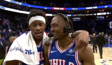 VJ on Tyrese: "For the record, man, we do not hate each other." Tyrese: "I hate you, don't talk to me ever again, and go in the locker room!"