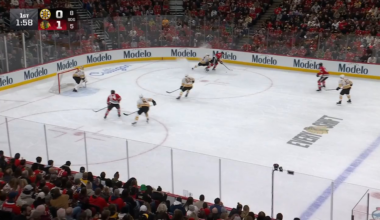 Wyatt Kaiser hammers one from the high point for his 5th of the season