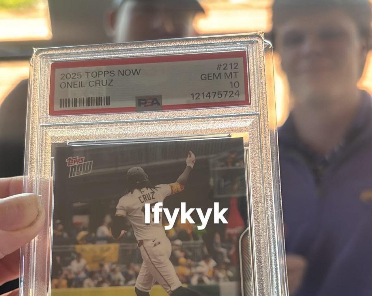 Brewers pitcher Logan Henderson’s friends gave him a baseball commemorating the home run he gave up to Oneil Cruz in his fourth career start, which set the record for the hardest-hit ball in the Statcast era, as a Christmas present