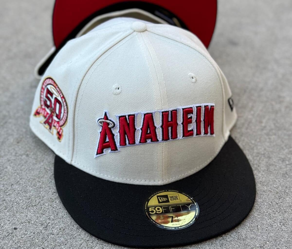 A two tone off-white jersey with the Anaheim script would be the hottest in the league.