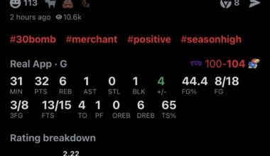 Losing Trae WILL be a sad day & itll hurt like hell but ….