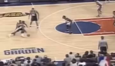 Game 5, 1999 NBA Finals. Tim Duncan wins the Finals MVP in his second year in the league.