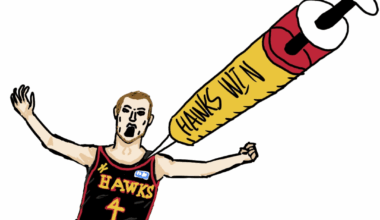 HAWKS CLOSE WIN RAHHH