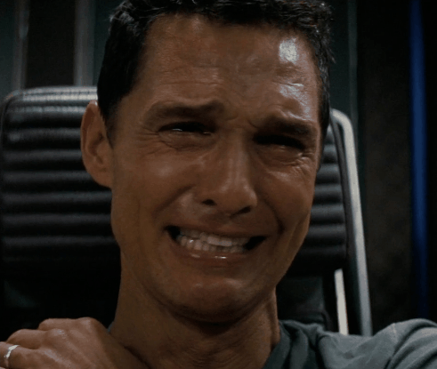 Me watching Duncan stay behind in that shithole city as we drive away with the dub