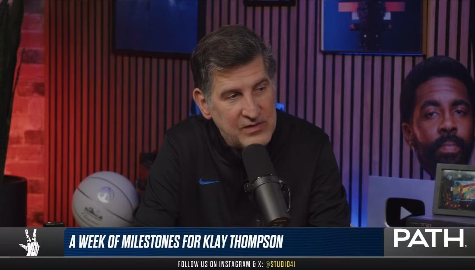 Followill:"We're around to see this...there's nothing here that Klay is not at peace w/...he's not pouting or complaining. He's not asking to go somewhere else. He's out not only having fun & doing his job but also taking the mentorship role very seriously & very proud to be part of this franchise."