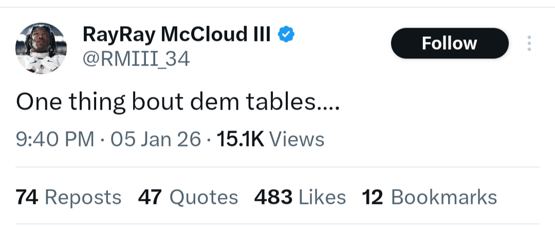Ray Ray McCloud Has A Message