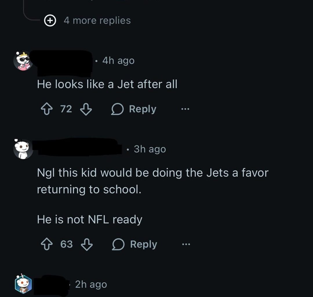 Tanking against the Giants saved this Franchise. Jets are in DEFCON 1 with the 2nd pick in a 1QB draft