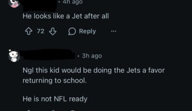 Tanking against the Giants saved this Franchise. Jets are in DEFCON 1 with the 2nd pick in a 1QB draft