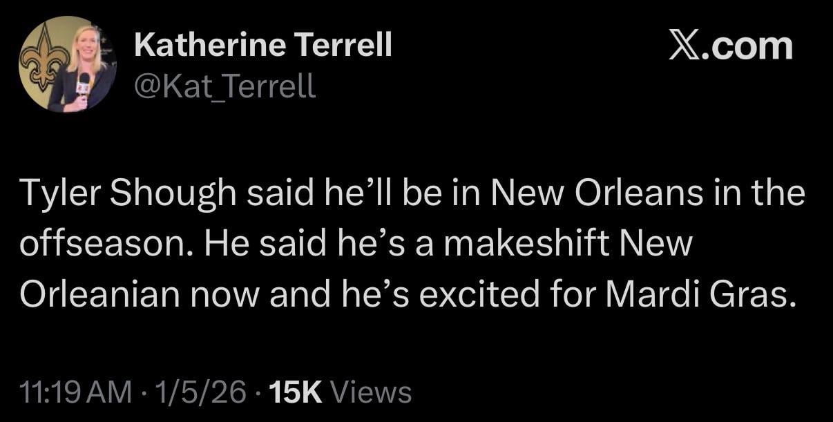 Even before we knew he could play, this guy has always said exactly the right stuff. It feels incredible going into the year with this guy as QB1.