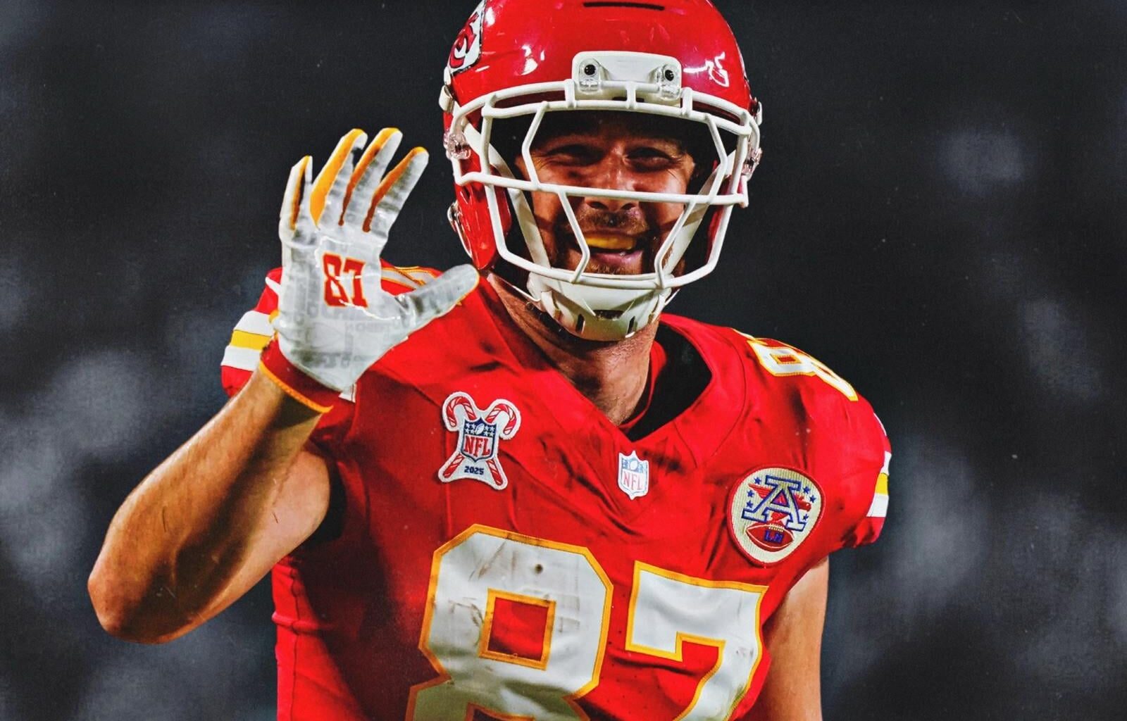 [KCSN] Travis Kelce becomes just the 3rd tight end in NFL history to hit the 13k milestone and the fastest to do it🐐