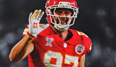 [KCSN] Travis Kelce becomes just the 3rd tight end in NFL history to hit the 13k milestone and the fastest to do it🐐