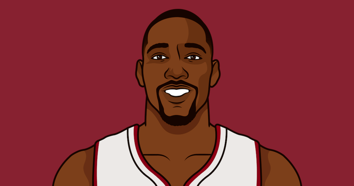 Ever since u/garret126 suggested Bam Adebayo was washed, Bam has averaged 27/8/4/1 on 50/57/86 (65% TS) the last 3 games.