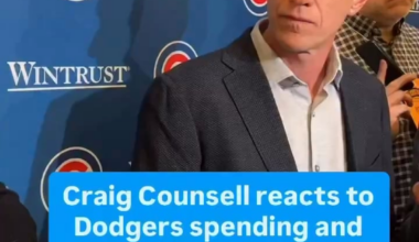 Great take on Dodger spending by Cubs manager Craig Counsell