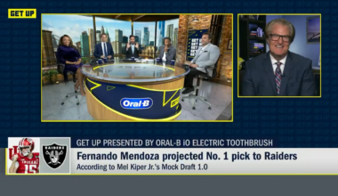 Fernando Mendoza is projected to be the No. 1 pick according to @MelKiper. “This is a heck of a place to start [with the Raiders]…. I’d lock it in pen with explanation points.”