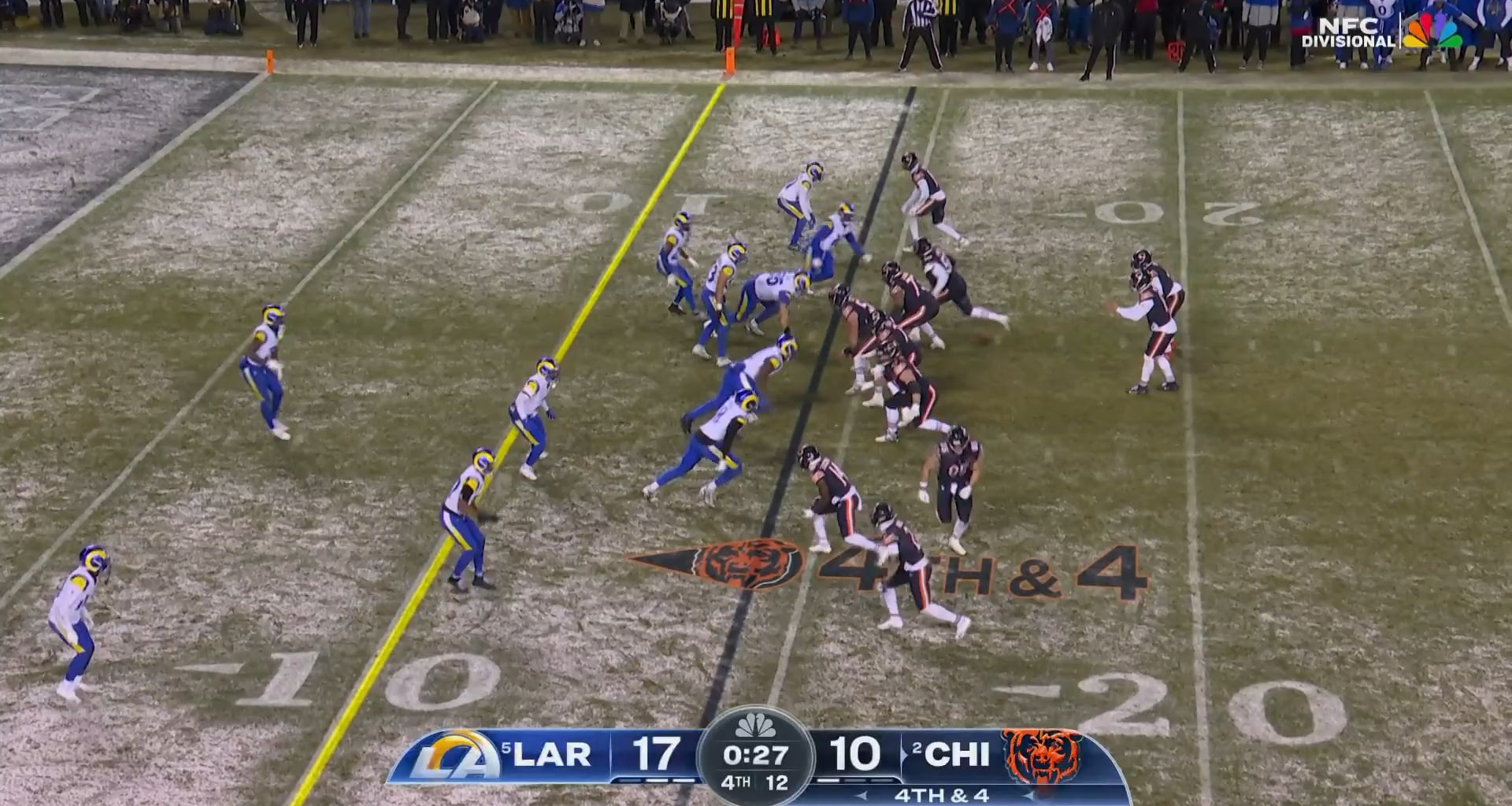 This was an unreal play.. Thrilled the Bears lost