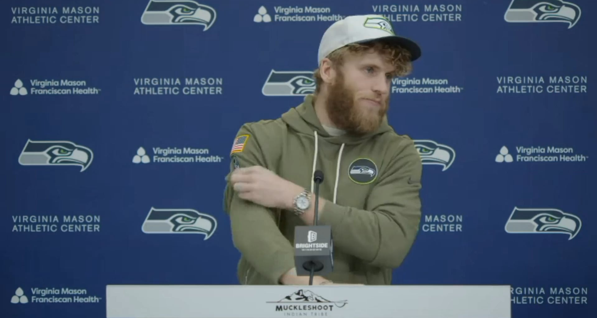 Kupp Says Ernest Jones Sent Him a Text When [Kupp] Was a Free Agent that Said "We Are On the Cusp of Competing for a Super Bowl."