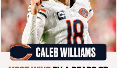[NFL GameDay] Putting the W in Williams 👏 @CALEBcsw | #DaBears