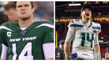 Wow, Sam Darnold has come a long way. He went from being a bust in New York to leading the Seahawks to the NFC Championship Game.