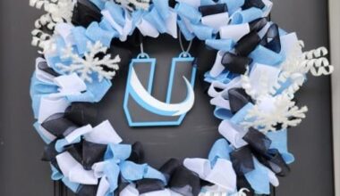 Utah Mammoth door wreath!