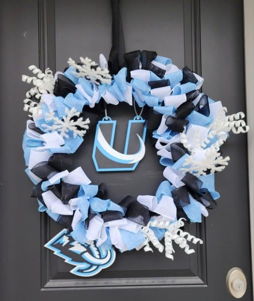 Utah Mammoth door wreath!