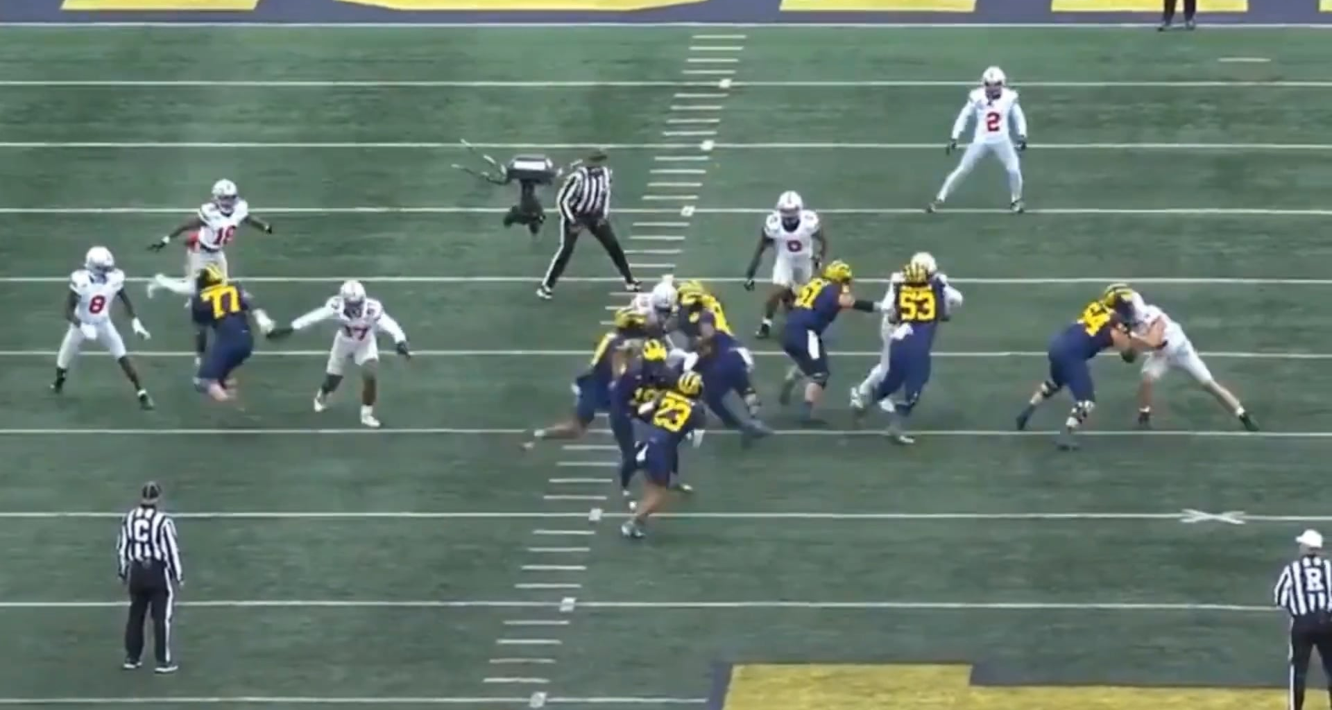 Some film of Sonny Styles mocked to us at 7 by Daniel Jeremiah. Thoughts of him at 7?