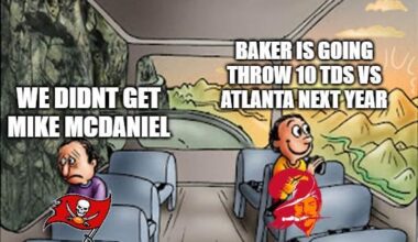 I love Baker's Tweet, also screw you Chargers! Apparently McDaniel wife from the area...