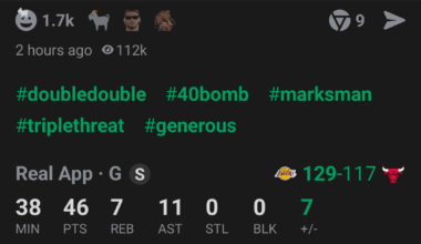 Luka was in the zone against the Bulls: 46pts, 11ast, and 7reb 🪄