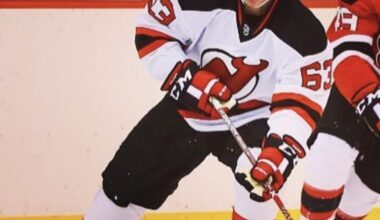 Jesper Bratt with the stripe jersey is such a vibe