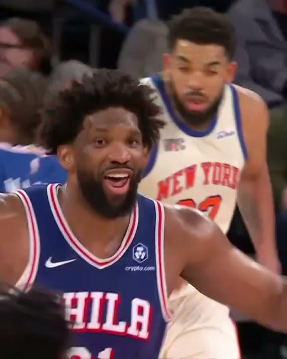 Fun fact: as of yesterday’s win, Joel has officially played more games than he did in the 2024-25 season.