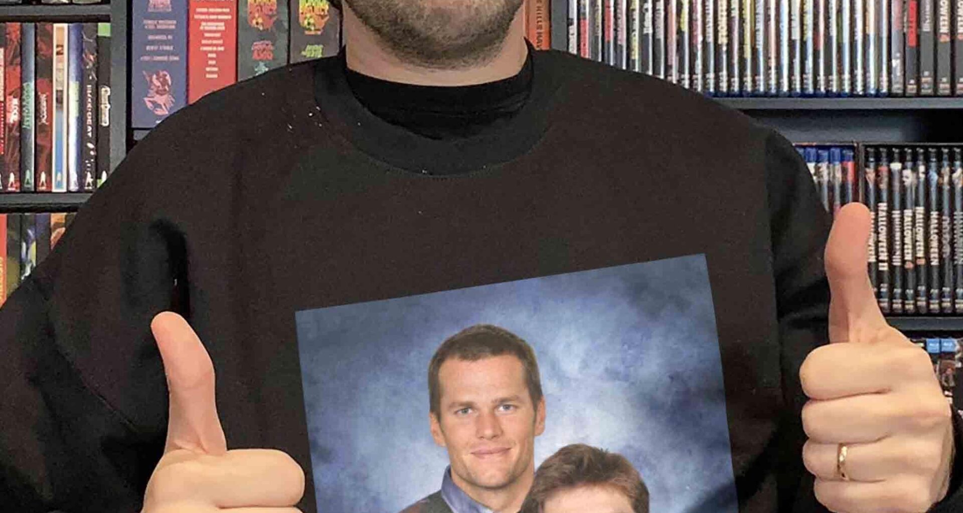 My wife bought me the best sweatshirt ever!