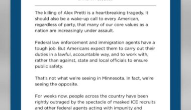 Spencer Strider sharing a statement from the Obamas