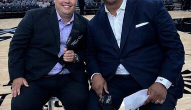 Sean and Jacob after eating ice cream every home game