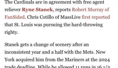 Stanek to the Cards (via MLBTR)