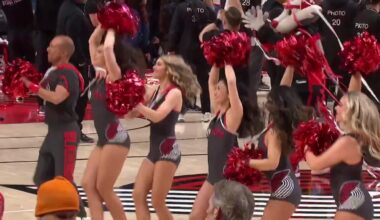 CJ makes sure to say hello to Kevin, Lamar, and Brooke