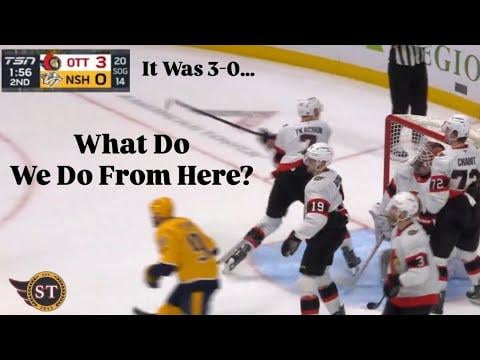 A Sens Fans Perspective On Tonight's Game....