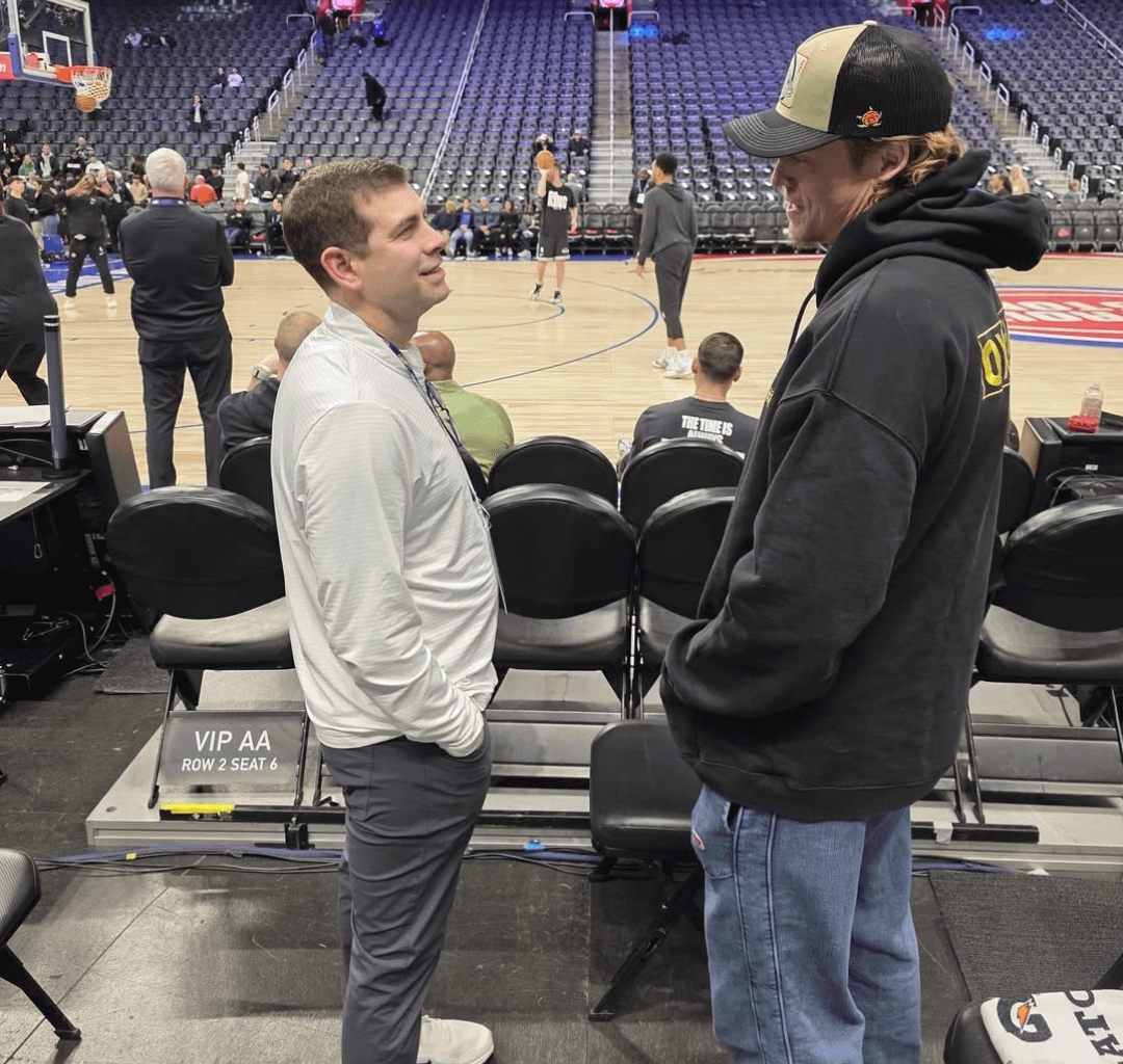 Jonas "The Swedish Larry Bird" Jerebko reunion with Brad, JB, and Scal 🥹☘️