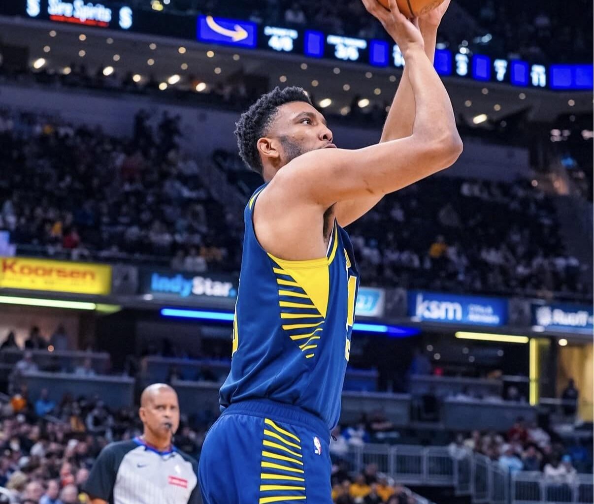 Tony Bradley is back with the Indiana Pacers on a 10-day contract just 3 days after he was waived